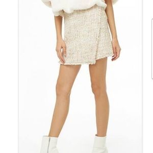 Forever21 Sequin Tweed Skirt